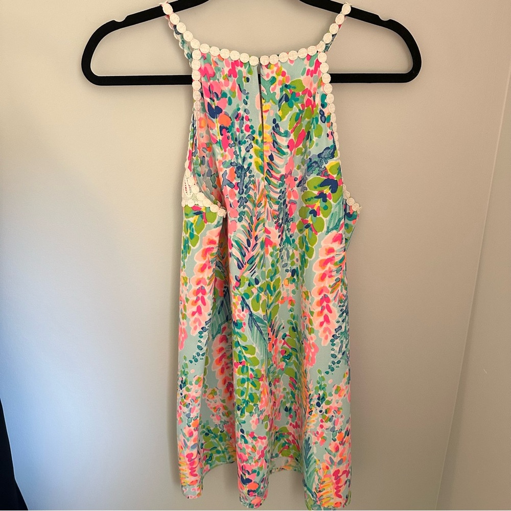 Lilly Pulitzer Catch The Wave Pearl Soft Shift Dress - Size 6 - Picture 7 of 7